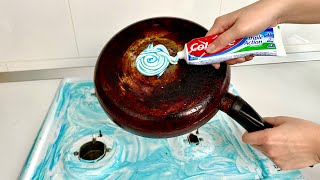 150 times stronger than cleaning agents! Gas stove like new! you have to try