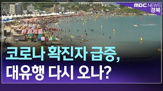 R]코로나19 확진자 급증, 대유행 다시 오나? / 안동MBC