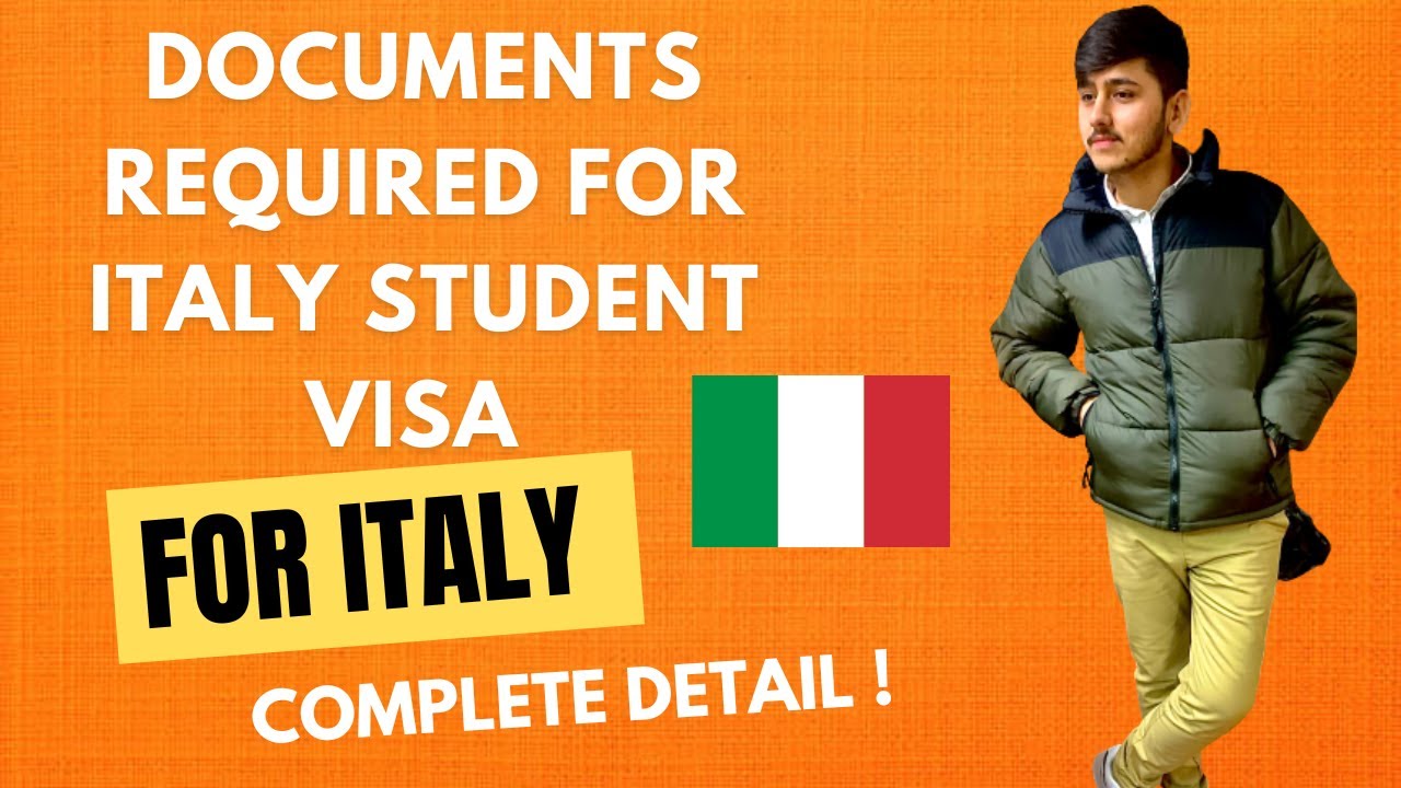 Documents Required For Italy Student Visa | Complete Admission Guide ...