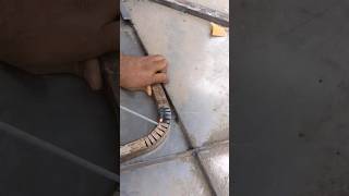 How To Bend A Square Pipe with welding #shortsvideo