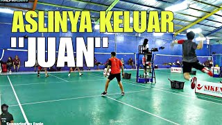 BERIMBANG GAK NIH PASANGANNYA ? Raja Tarkam Diuji Di Tarung Bebas Badminton Tarkam JAKARTA