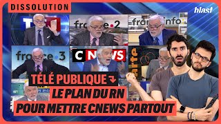TÉLÉ PUBLIQUE : LE PLAN DU RN POUR METTRE CNEWS PARTOUT
