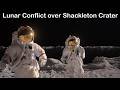 Shackleton Ridge Showdown: How one Crater could trigger a Space Crisis