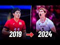 EVOLUTION OF YUJI NISHIDA | 2019 - 2024 | Monster of the Vertical Jump !!!