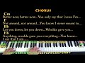 Better Now (Post Malone) Piano Cover in Bb Major with Chords/Lyrics