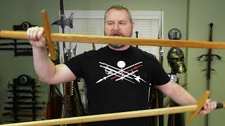 Gorman Wooden Waster and Training Sword Types