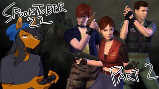 Resident Evil: Code Veronica X FULL VOD Part 2 of First Playthrough [Spooktober 2022]
