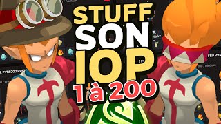 STUFF son IOP sur DOFUS 3 en 2025 (du lvl 1 à 200)