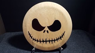 Wood turning-Jack Skeleton Plate