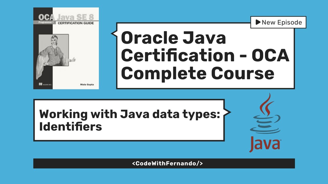 Oracle Java Certification Oca Complete Guide Identifiers Oca