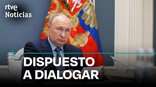 GUERRA UCRANIA: PUTIN abierto a conversaciones de PAZ, "DEBEMOS PENSAR cómo PARAR esta TRAGEDIA"