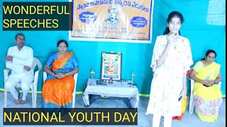 SWAMI VIVEKANANDA  BIRTH DAY (NATIONAL YOUTH DAY ) SPEECHES | SWAMI VIVEKANANDA YOGA |