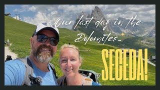 We visit Seceda on our last day in the amazing Dolomites!