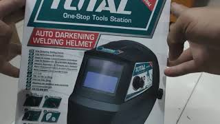 TOTAL Auto Darkening Welding Helmet TSP9306 (UNBOXING)