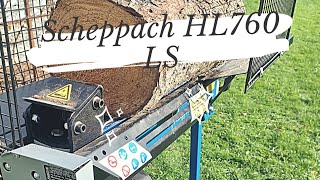 Prezentacja Łuparki do drewna Scheppach HL760LS 7t