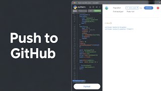 Push Code to GitHub in PyCharm (Step-by-Step Guide 🚀)