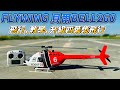 UNBOX!  FLY WING 飛翼 BELL206 貝爾直升機 GPS版 + 4葉旋翼漿 飛行,教學,四葉直升機飛行