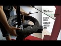 ganti ban motor menggunakan BCT-manual tire changer. #TireChanger #alatgantiban #manualtirechanger