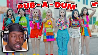 TRI.BE - RUB-A-DUM MV REACTION **they don't miss!!**