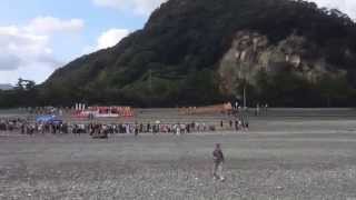 2014/10/19 　花の窟屋神社前 七里御浜 〜三重県熊野市