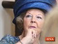 königin beatrix zu besuch in bad arolsen oberhaupt der niederlande bei fürst wittekind