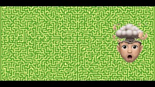 P5.JS | Maze solving algorithm