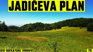 Jadičeva plan, Velebit, 1416m - planinarenje [75. VRH iz serijala SVI HRVATSKI VRHOVI] 4K