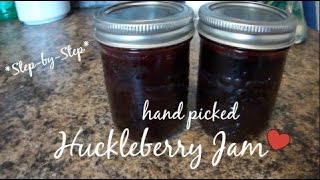 RECIPE | Homemade Huckleberry (or Blueberry) Jam for Christmas Presents!