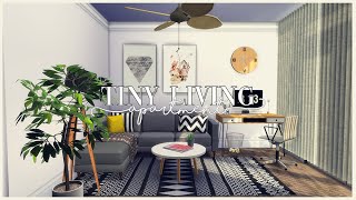 The Sims 4: Apartment Build | Tiny Living