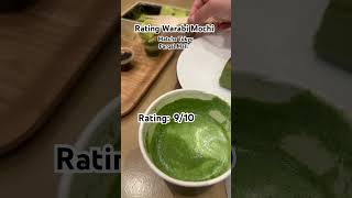 Rating Warabi Mochi of Matcha Tokyo in Parqal Mall