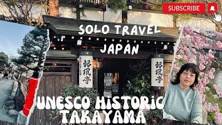 Discovering Takayama Historic Town