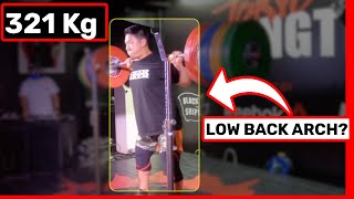 React to Toshiki Yamamoto's 321kg Back Squat PR