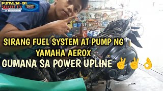 NAAYOS NATIN KAHIT WALANG PINALITAN NA PYESA SA YAMAHA AEROX//// MULFUCTION O SIRANG FUEL PUMP AT IC