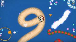 💎➡️WORMSZONE.IO 001 LUCKY SLITHER SNAKE TOP 01 / Epic Worms Zone Best Gameplay