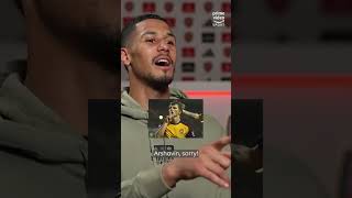 William Saliba attempts to name former Arsenal players #shorts #arsenal
