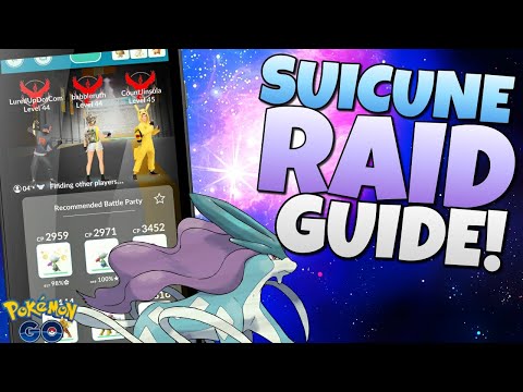 HOW TO EASILY BEAT SUICUNE RAIDS in Pokémon GO!