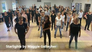 Starlights Line Dance - Maggie Gallagher