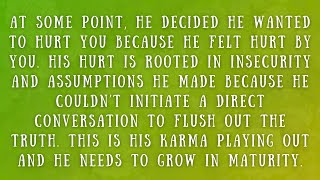 He observes poorly, when he should speak clearly.