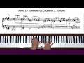 Ravel Le Tombeau de Couperin 3. Forlane Piano Tutorial Part 1