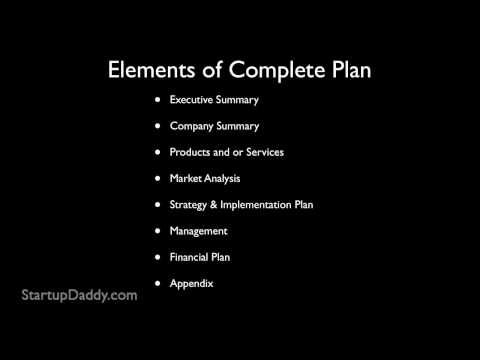 How To Write A Business Plan | How To Start A Business How To Write A Business Plan | How To Start A Business