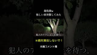 公園にいた怪しい車に突撃したらまさかの事態に#shorts #tiktok #おすすめ