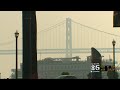 Smoke From Northern California Fires Creates Haze Over Bay Area