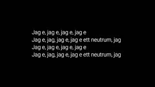 Molly Sandén – Jag e (vierge moderne) Lyrics