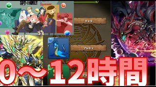 【パズドラ】0から始めて12時間プレイするとどこまでいけるの？！【ゆっくり実況】【スパイファミリー編】