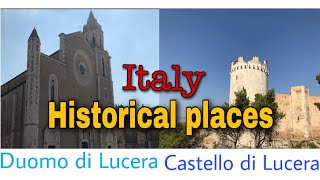 Duomo di lucera \u0026 castello di Lucera || historical places in Lucera || 600years place #Lucera,foggia