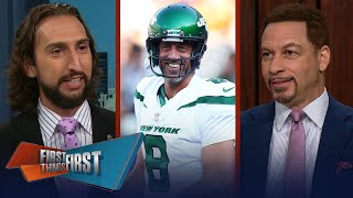 Aaron Rodgers throws TD in preseason debut, says Jets are ready for Bills | NFL | FIRST THINGS FIRST