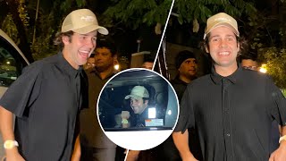 World Famous Youtuber David Dobrik Spotted Partying In Mumbai - India