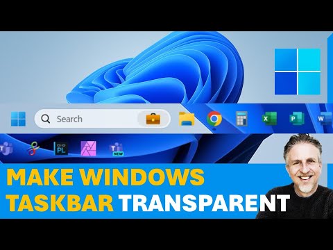 How to Make Taskbar Transparent in Windows 11 Translucent TB Windows 11 Transparent Taskbar