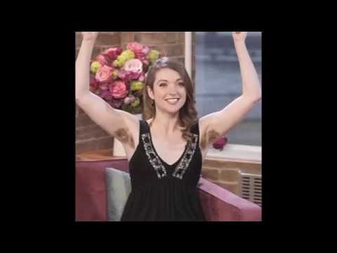 Celebrities With Armpit Hair - YouTube