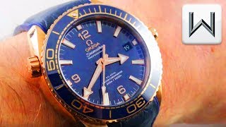 Omega Seamaster Planet Ocean 600m Blue Ceramic Bezel (215.63.44.21.03.001) Luxury Watch Review